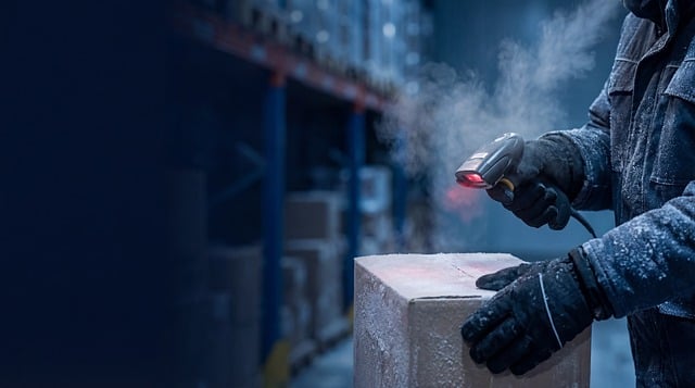 Logistics and supply chain company logo